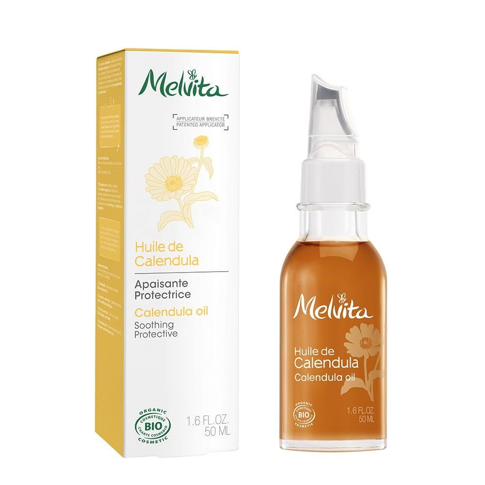 Melvita Bio-Kalendula Gesichtsöl 50 ml - nährend, feuchtigkeitsspendend Hautöl