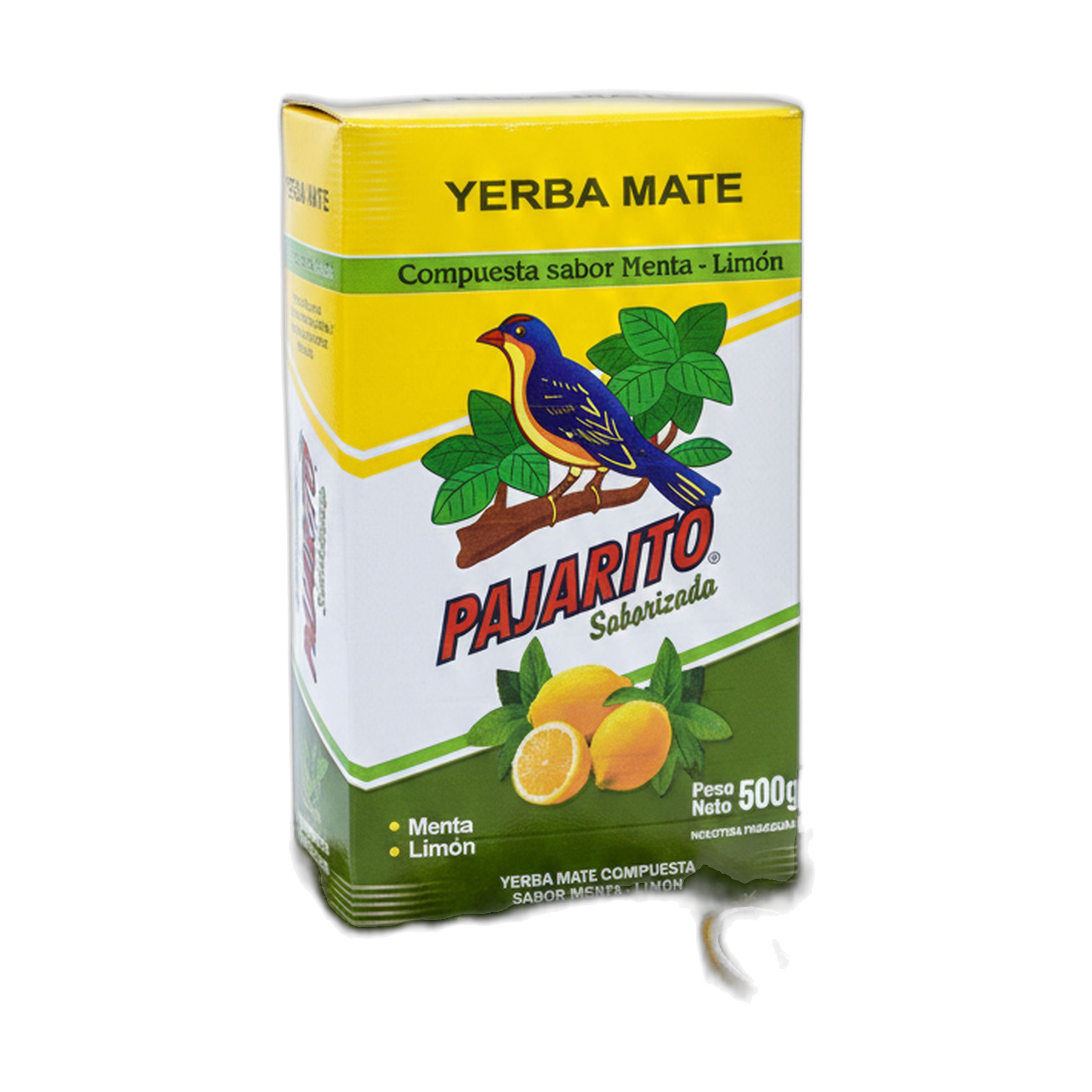 Yerba Mate Tee Pajarito Menta Limon 500 g