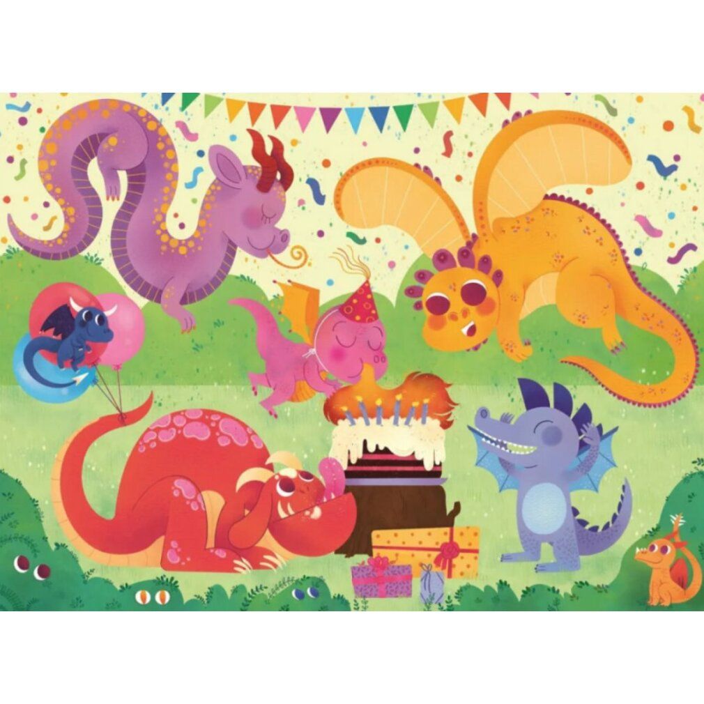 Drachen Wasser Magie puzzle 15pcs