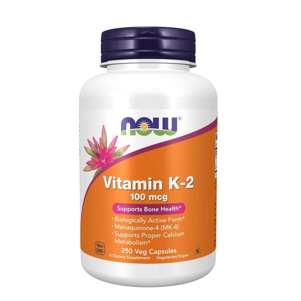 NOW Foods Vitamin K-2 250 St Kapseln