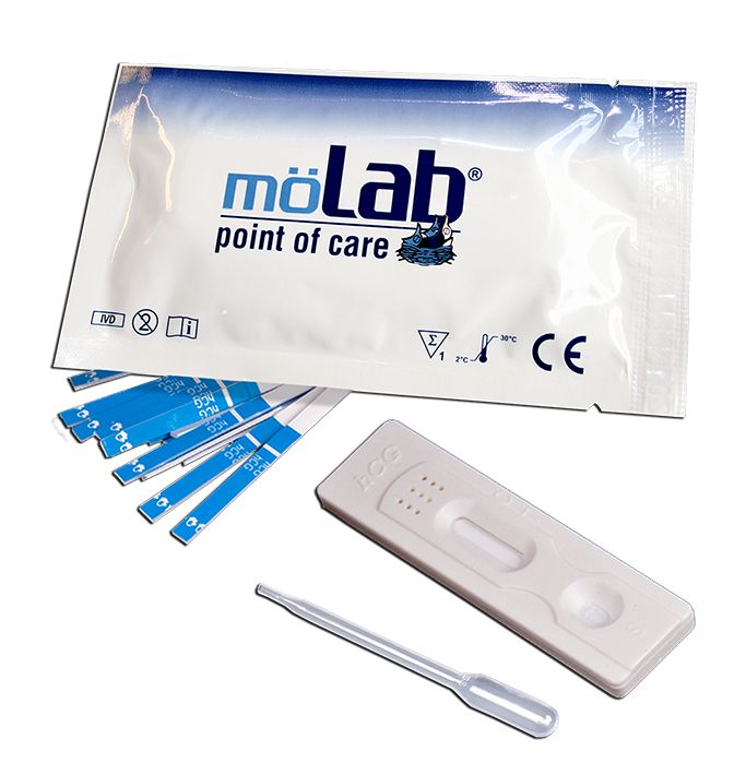 möLab hCG Schnelltest Streifen