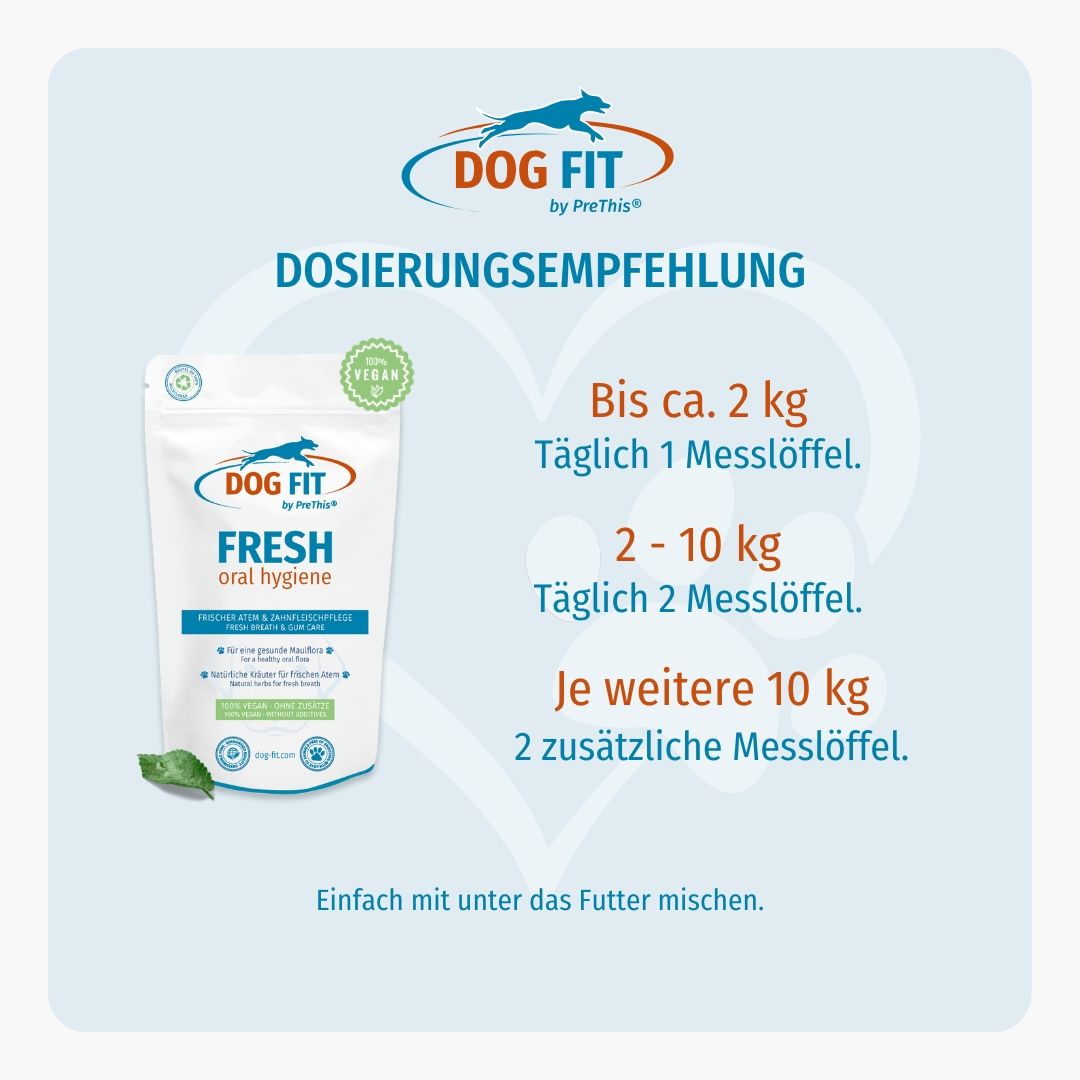 DOG FIT by PreThis® WHITE dental plus & FRESH