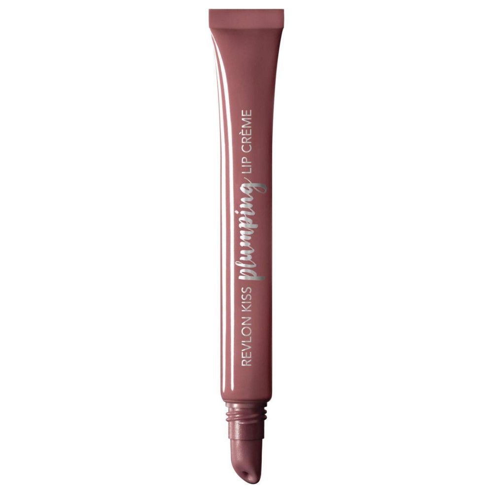Revlon Kiss Plumping Lip Crème Tube. Farbton: Mauve. Schriftzug: Plumping, Lip Crème. Verpackung: Tube.