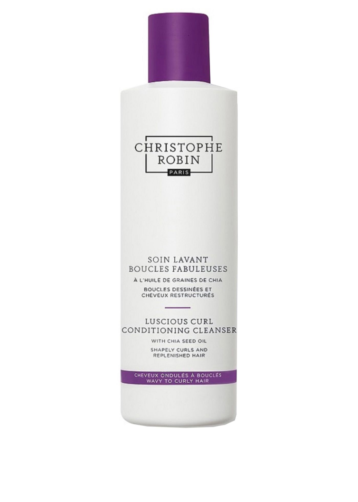 Christophe Robin Luscious Curl Conditionning Cleanser With Chia Seed Oil