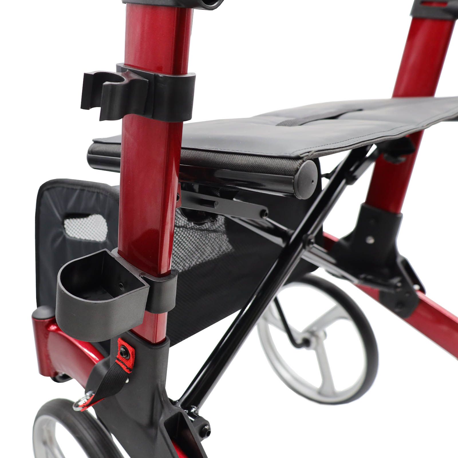 Reise Rollator COMPACT - zweifach klappbarer Leichtgewichtrollator - bescomedical