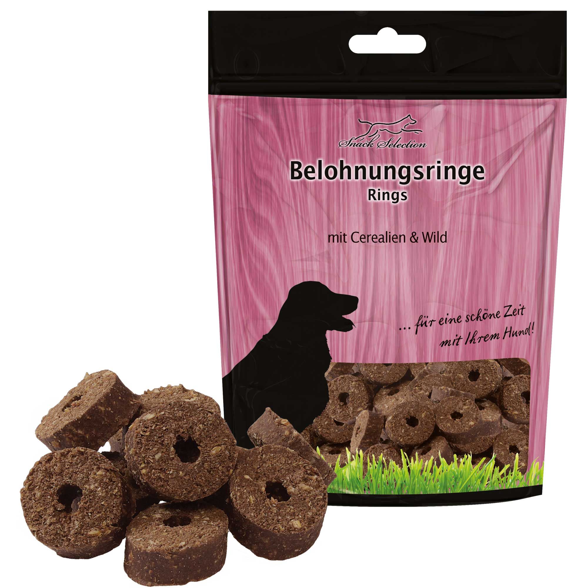 Schecker Hundefutter - Belohnungsringe Cerealien und Wild