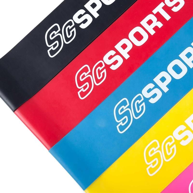 ScSPORTS® Fitnessband  0,8 mm - blau