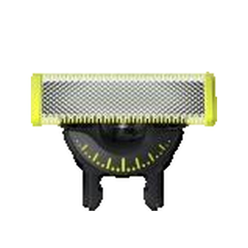 Schneideeinheit mit gelben Akzenten. Schwarzer Halter mit Skala. Silberfarbene Schneidefläche.