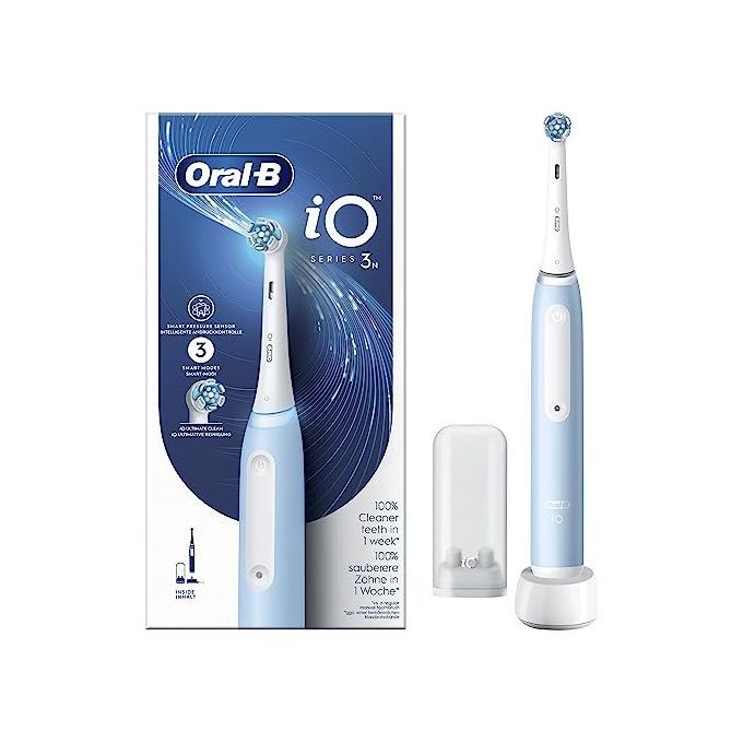 Oral-B iO Series 3n Ice Blue Elektrische Zahnbürste Zahnpflege