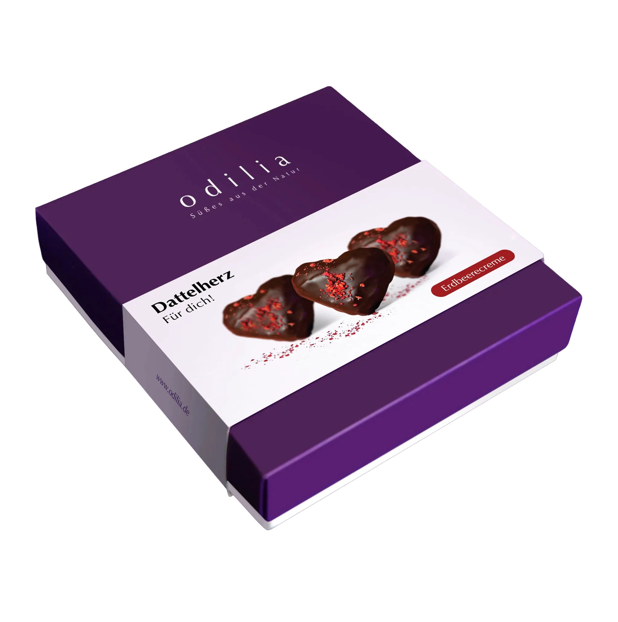 odilia Dattelherz-Bio Kakao Datteln 120 g Schokolade