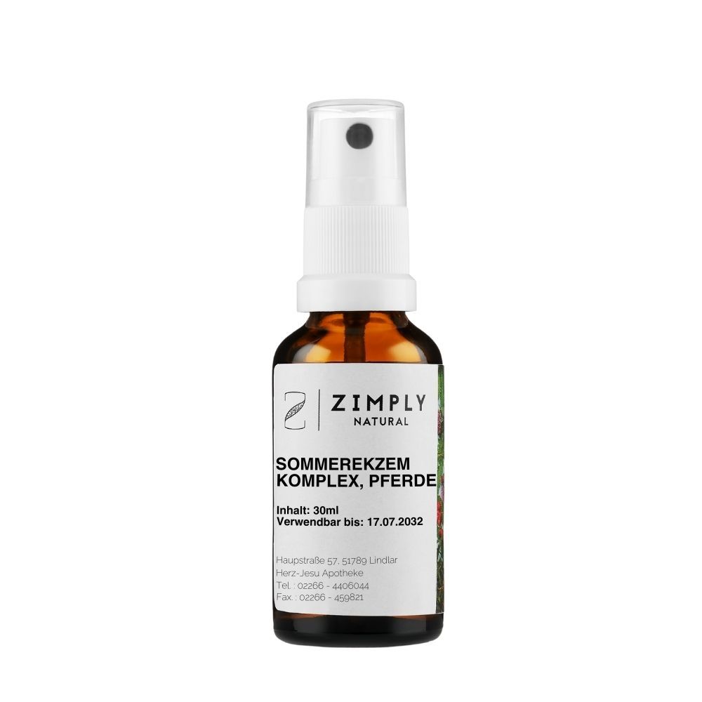 ZIMPLY NATURAL Sommerekzem Komplex Spray für Pferde