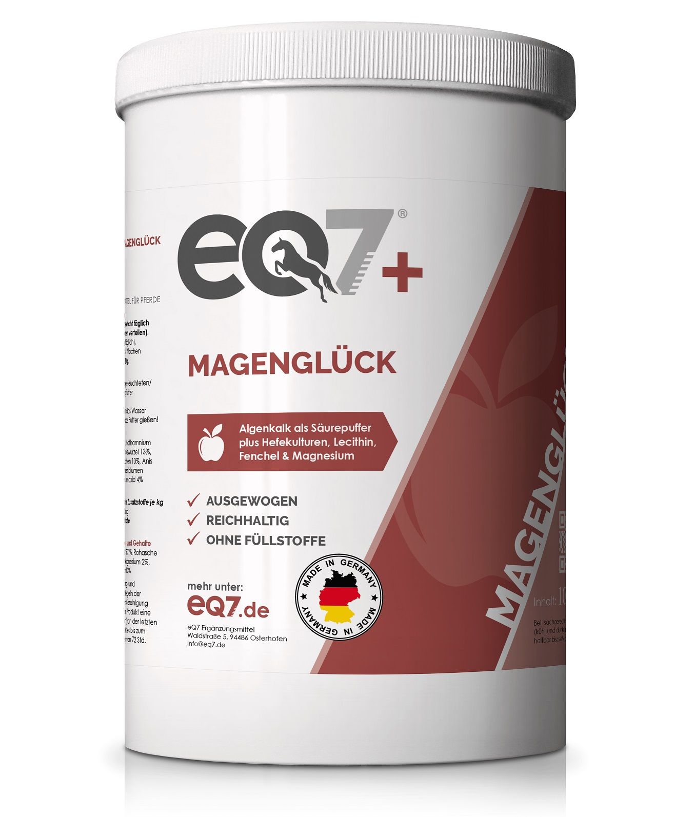 eQ7+ MAGENGLÜCK  Eimer