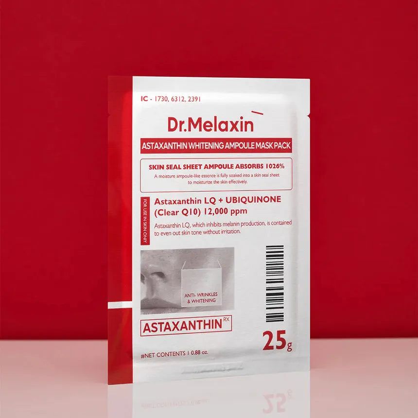 Dr.Melaxin Astaxanthin Brightening Ampoule Mask