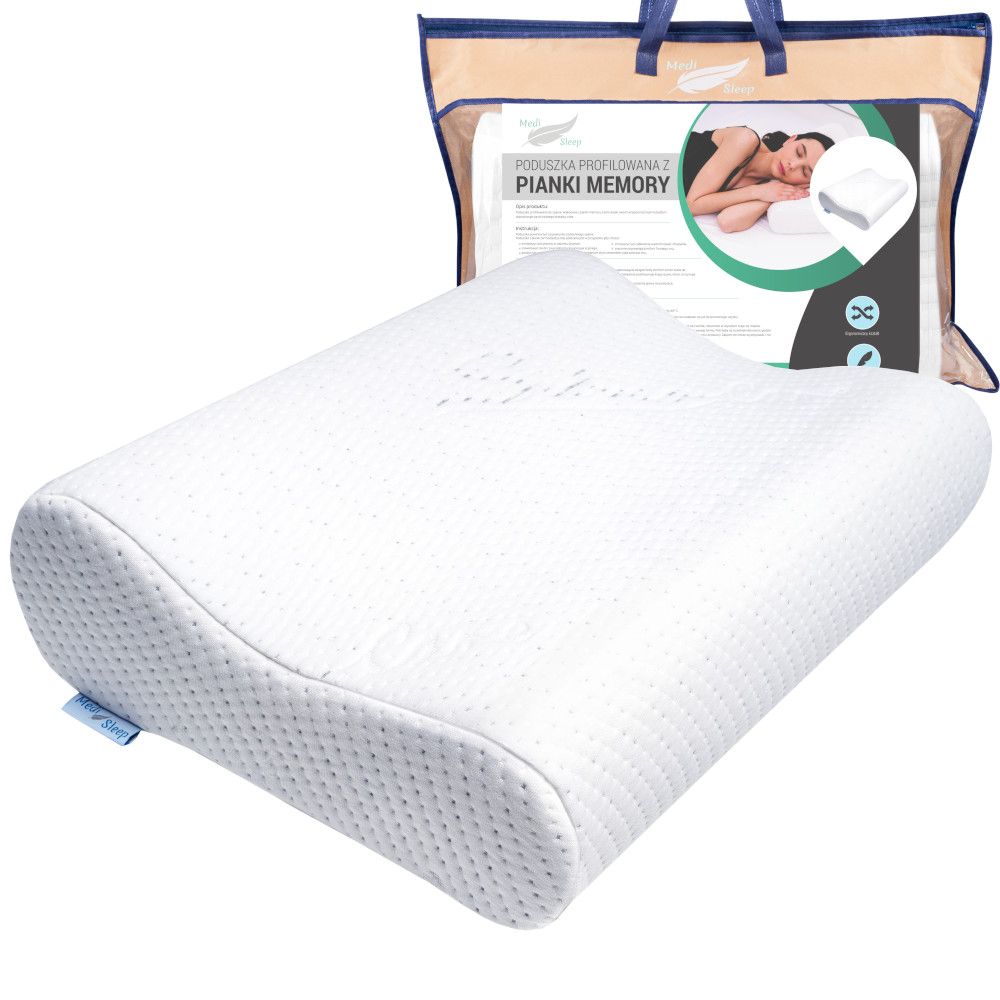 Medi Sleep Orthopädisches Nackenkissen aus Memory-Schaum 1 St