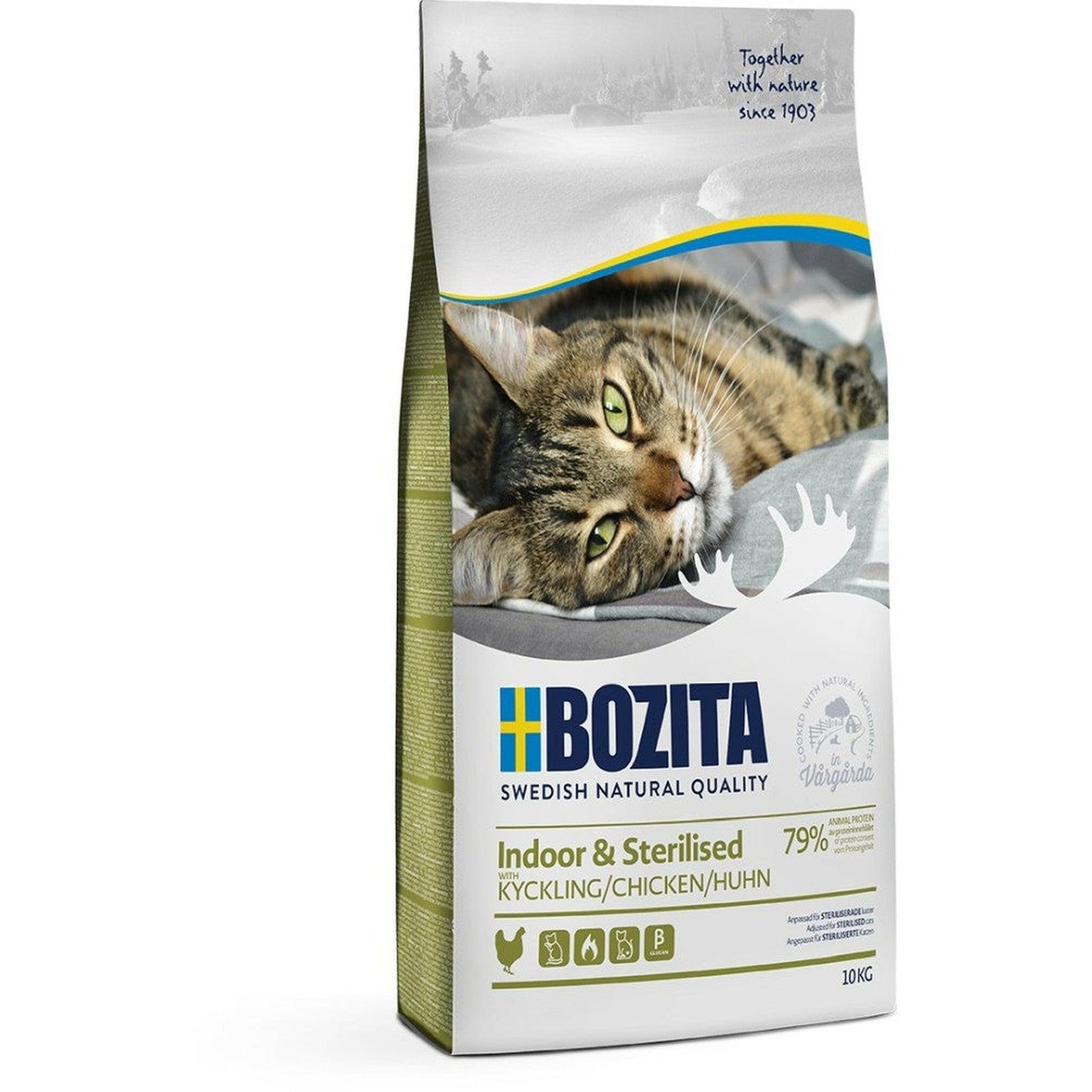 Bozita Katze Indoor & Sterilised Chicken 10 kg Futter