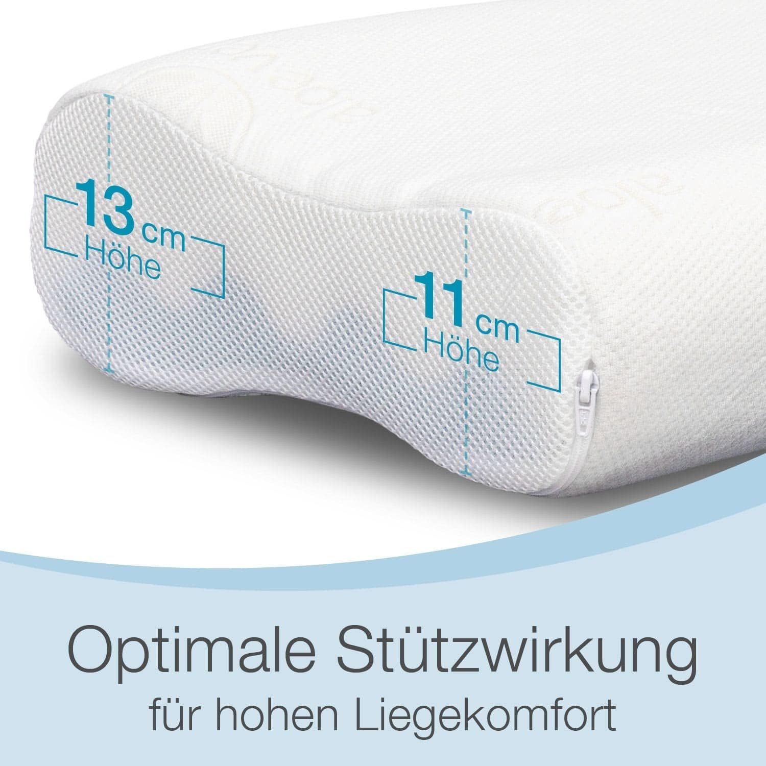 2x Bestschlaf Nackenstützkissen »Premium De Luxe«