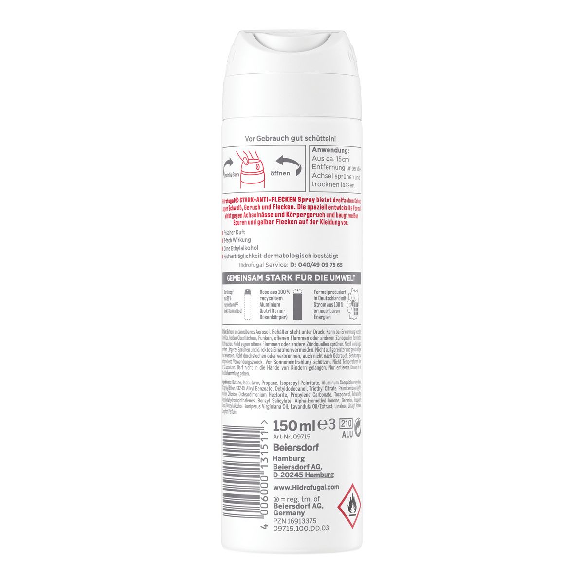 HIDROFUGAL Stark + Anti-Flecken Spray