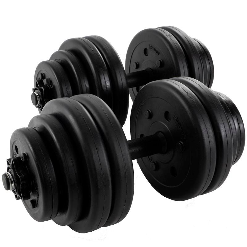 ScSPORTS® Kurzhantelset Kurzhantelset 30 kg Kunststoff 30 mm 1 St ...