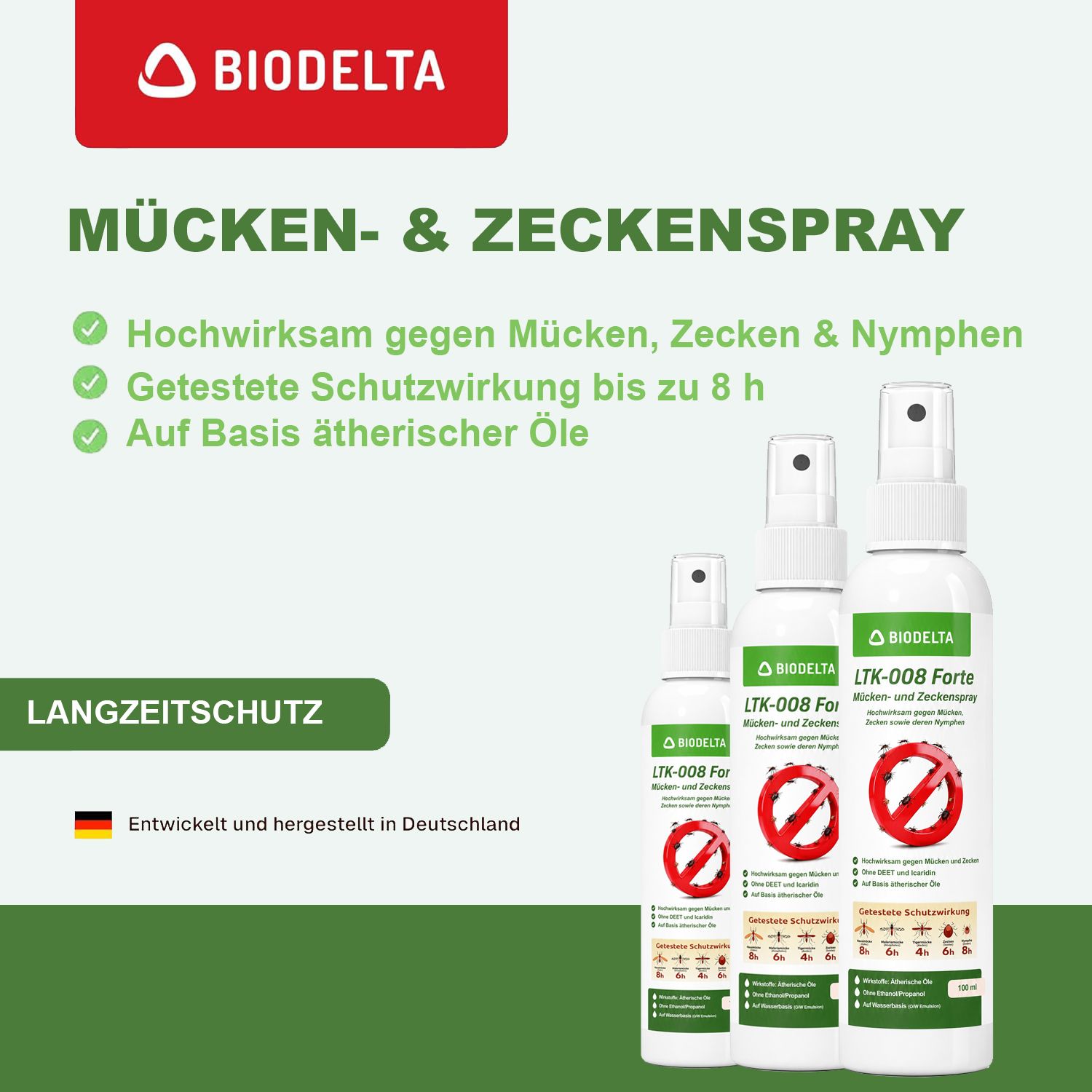 LTK 008 BIODELTA Mücken- und Zeckenspray