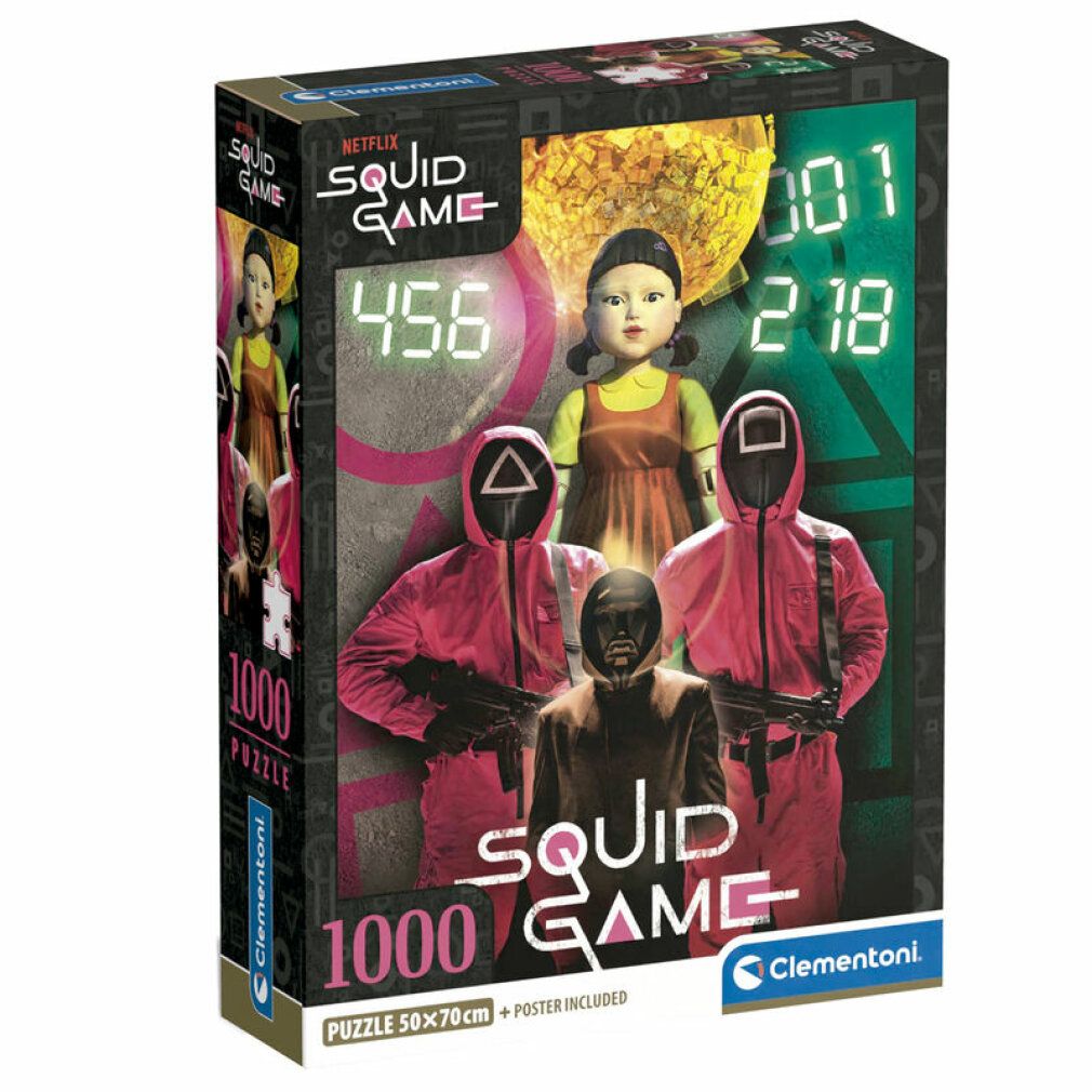 Il puzzle del calamaro 1000 pezzi