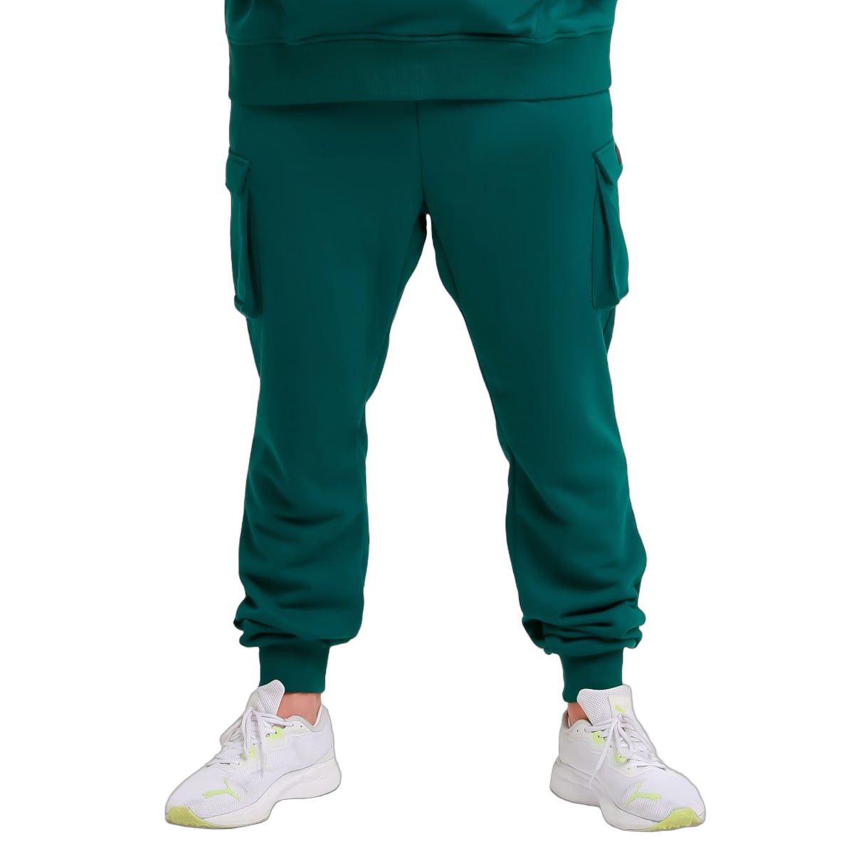 GymBeam Jogginghose Herren regular im Cargo-Stil in Green