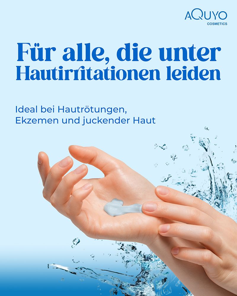 Blueline Pflegecreme bei Ekzem, Psoriasis, Neurodermitis, Hautausschlag, Juckreiz & Hautirritation
