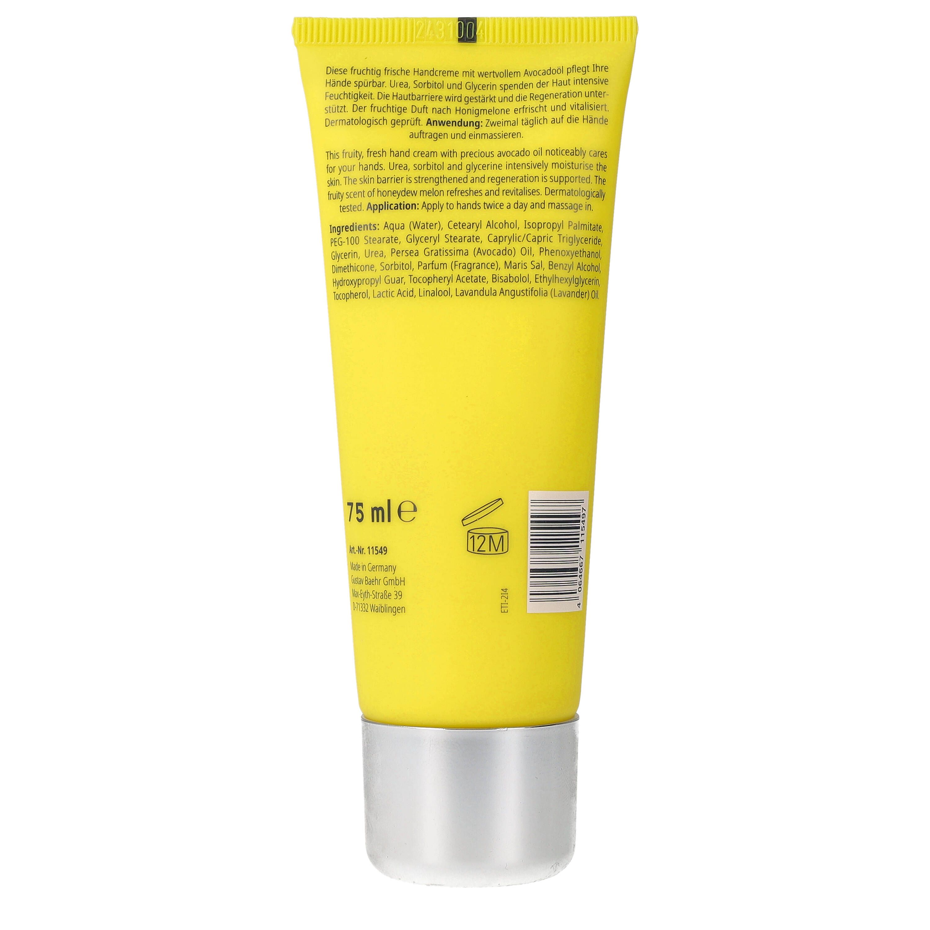 Baehr Beauty Concept Honigmelone-Handcreme