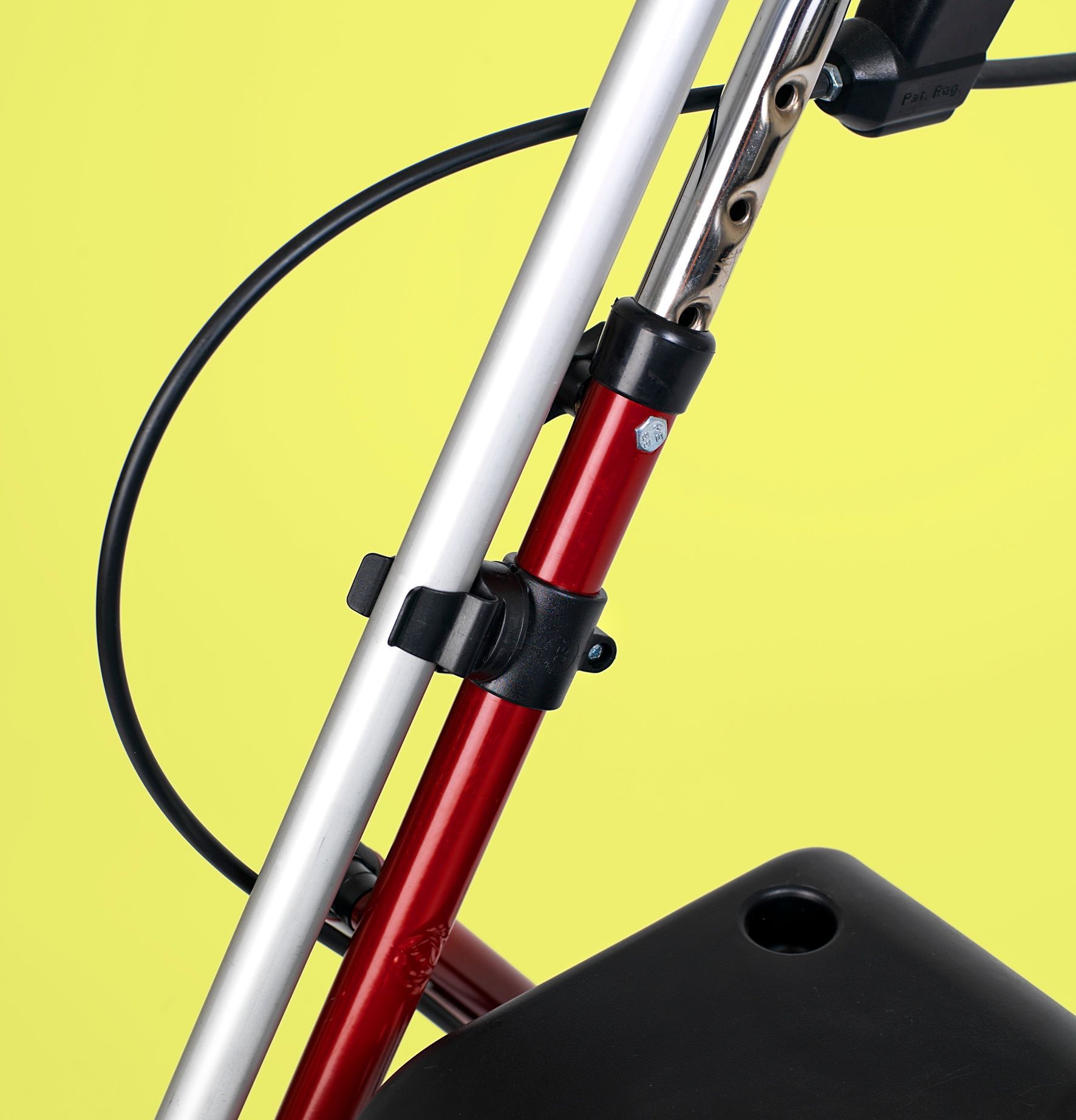 Stockhalter für Rollstuhl und Rollator Set für Gehstöcke,Gehhilfen und Krücken