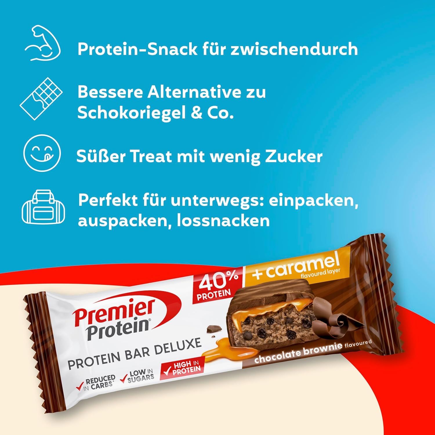 PREMIER PROTEIN Bar Deluxe 40%