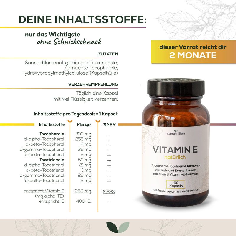 Sanutrition® - Vitamin E 400 I.E.