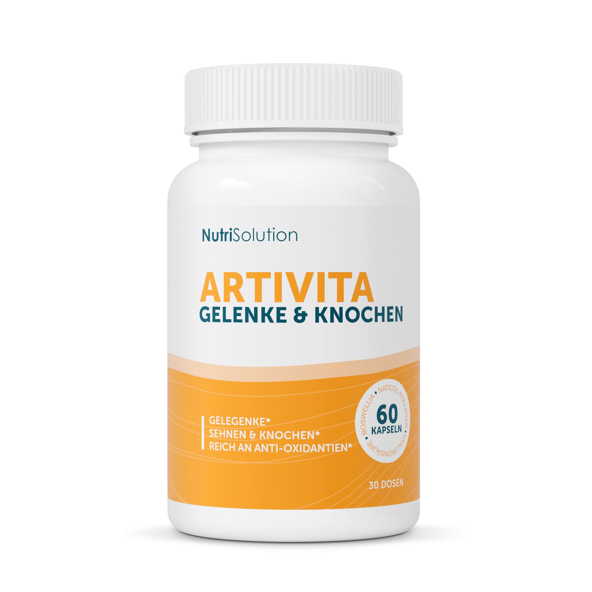 NutriSolution Artivita Gelenke & Knochen Kapseln, 60 Stück.