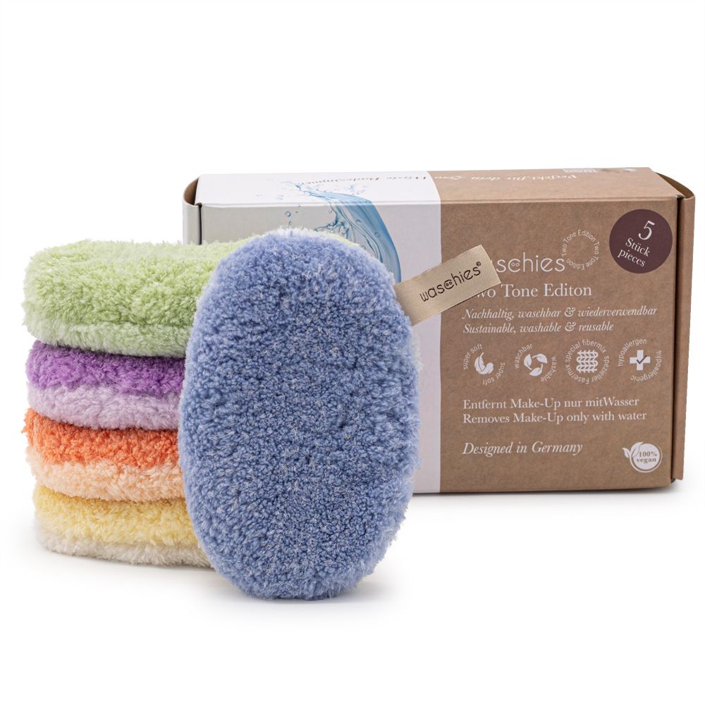 waschies Abschminkpads Two Tone Edition - 5er Set 5 St - Shop Apotheke
