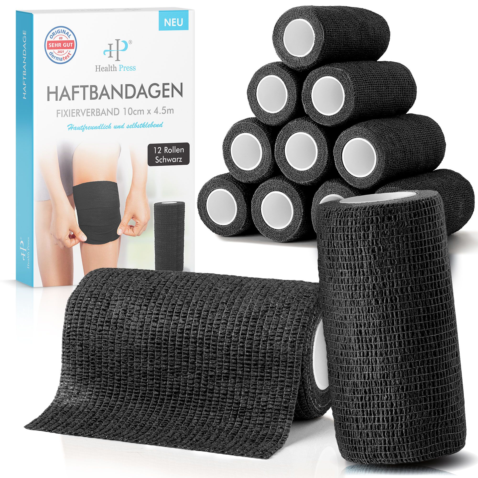 Health Press Selbstklebender Verband