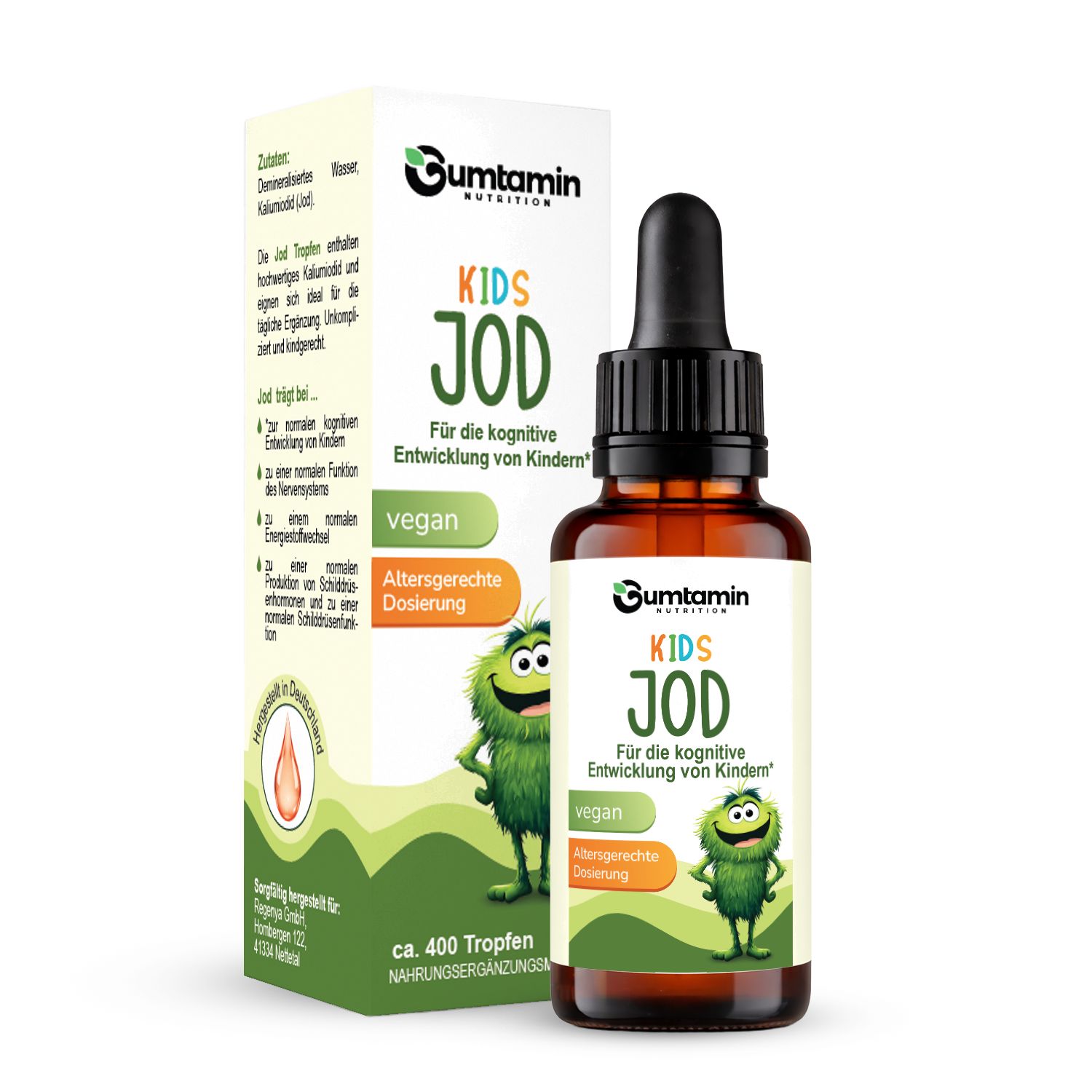 Gumtamin Jod Tropfen für Kinder 20 ml Gummibärchen