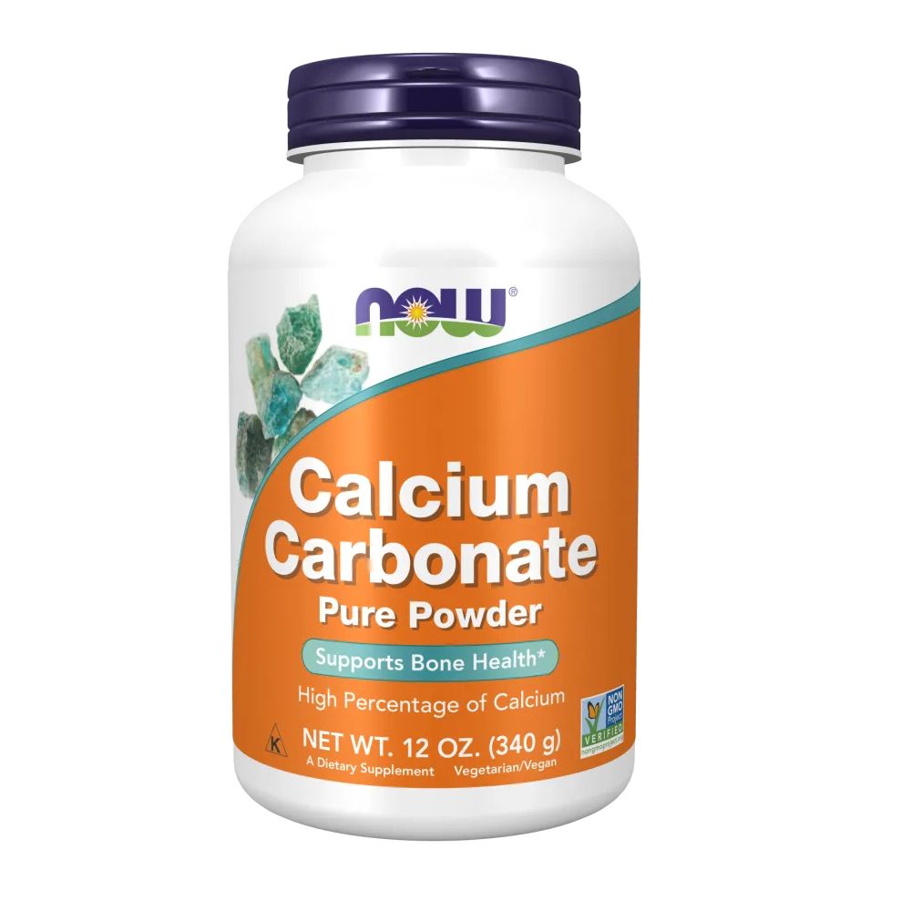 NOW FOODS Calciumcarbonat Pulver