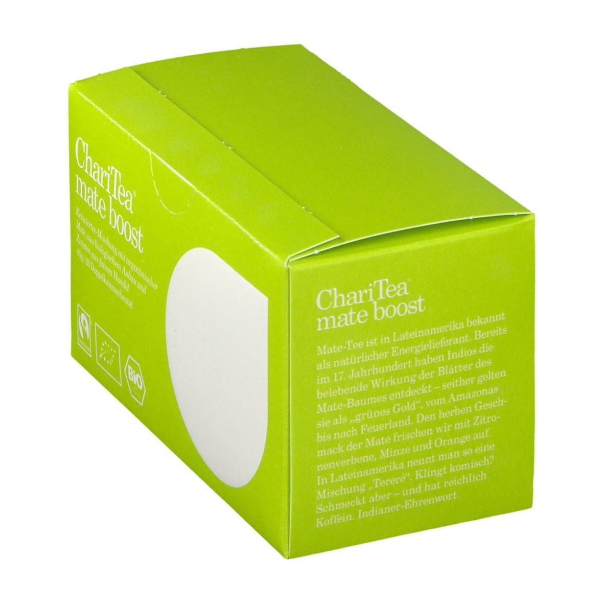 Charitea Mate Boost 20 St Filterbeutel