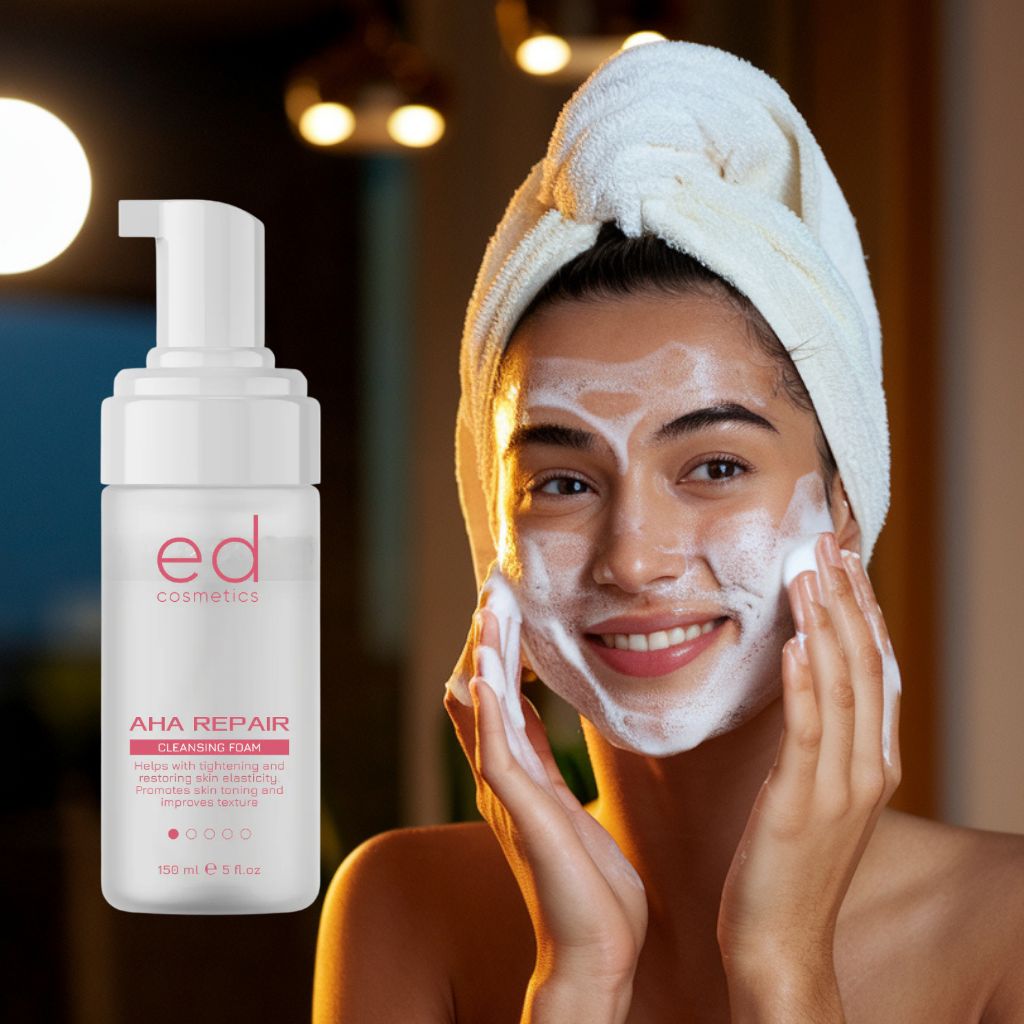 ED COSMETICS AHA Repair Peeling-Schaum – Tiefenreinigung & Hauterneuerung