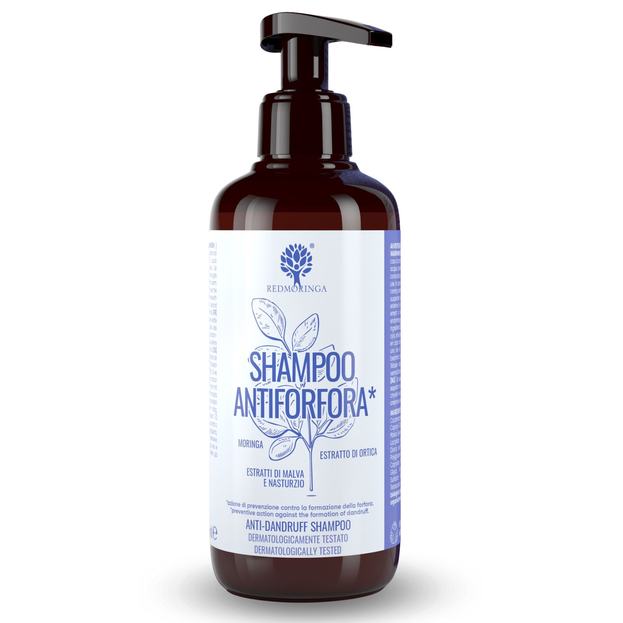 Shampoo Antiforfora BIO alla Moringa – Cute Purificata e Lenita