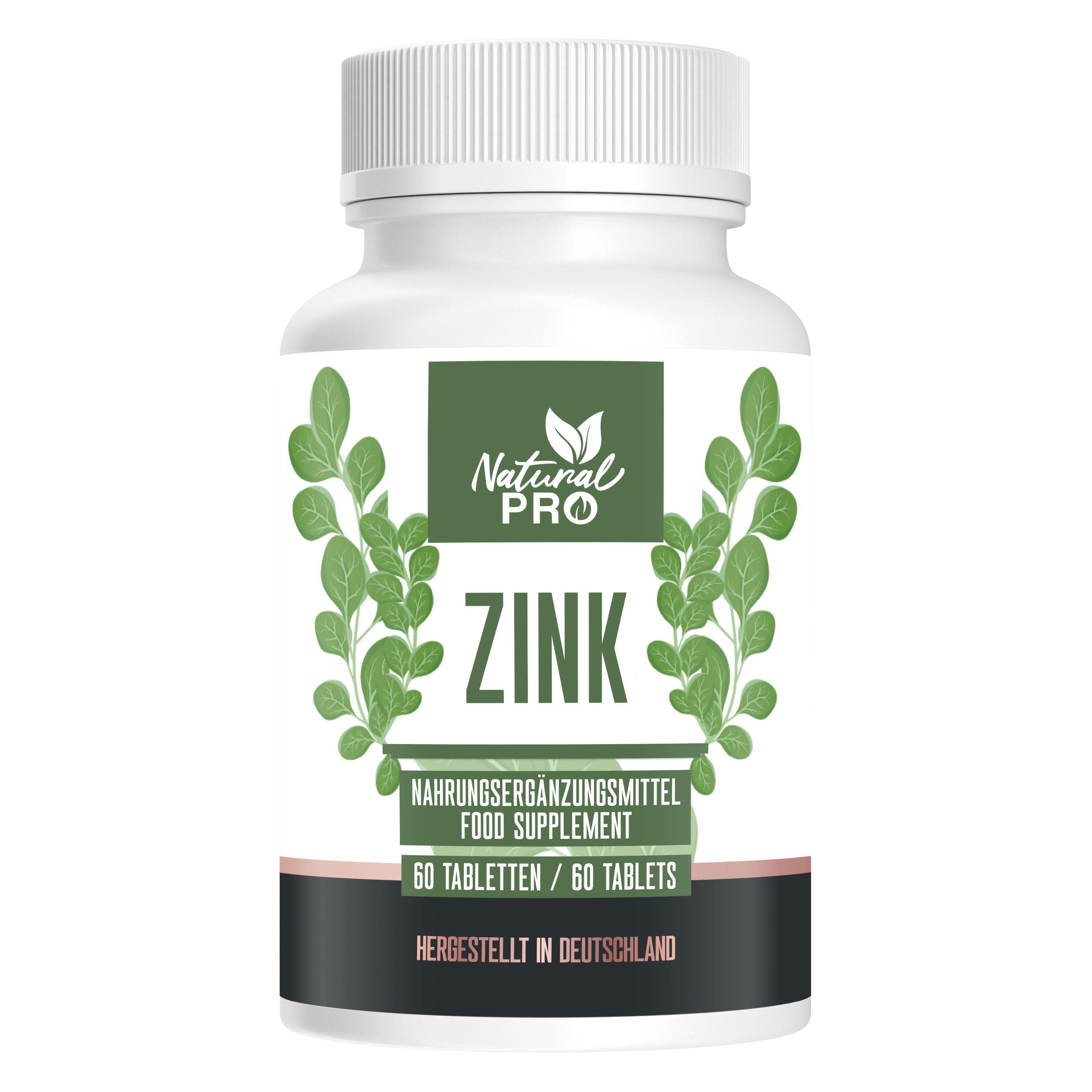 Natural PRO | Zink Zinc 13 g Kapseln