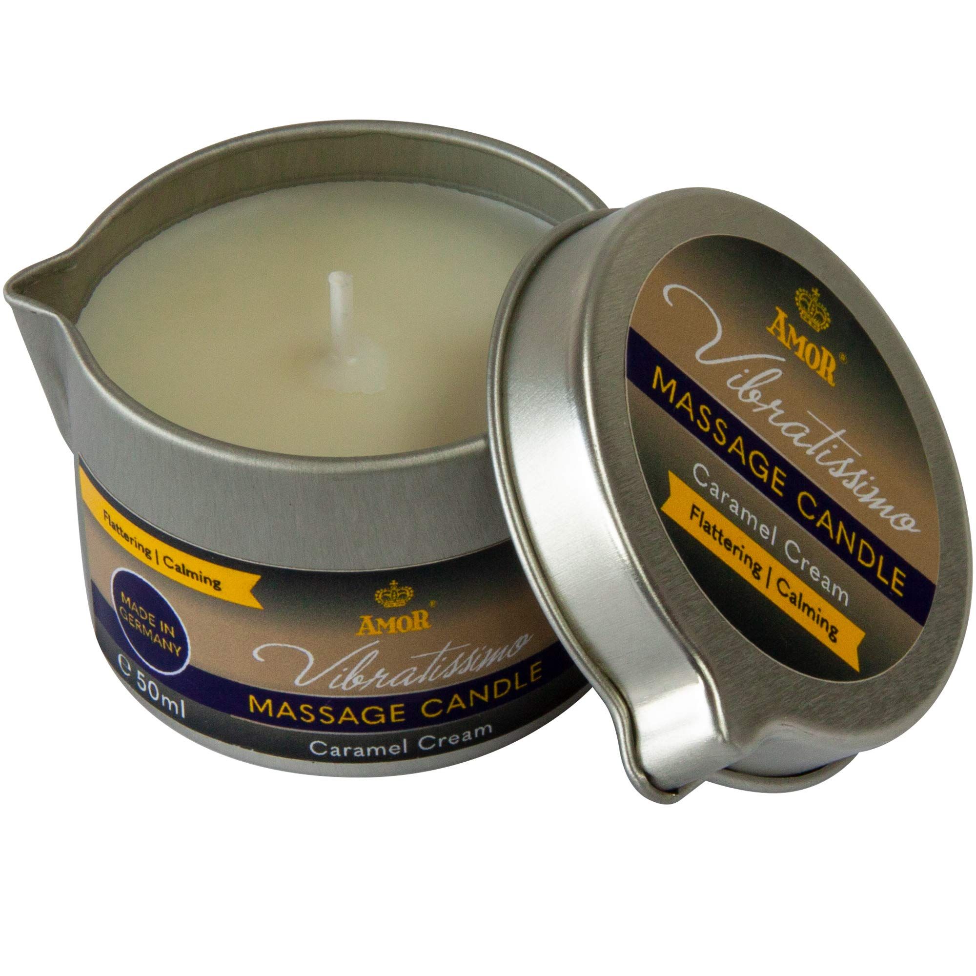 Vibratissimo Massagekerze Caramel Cream