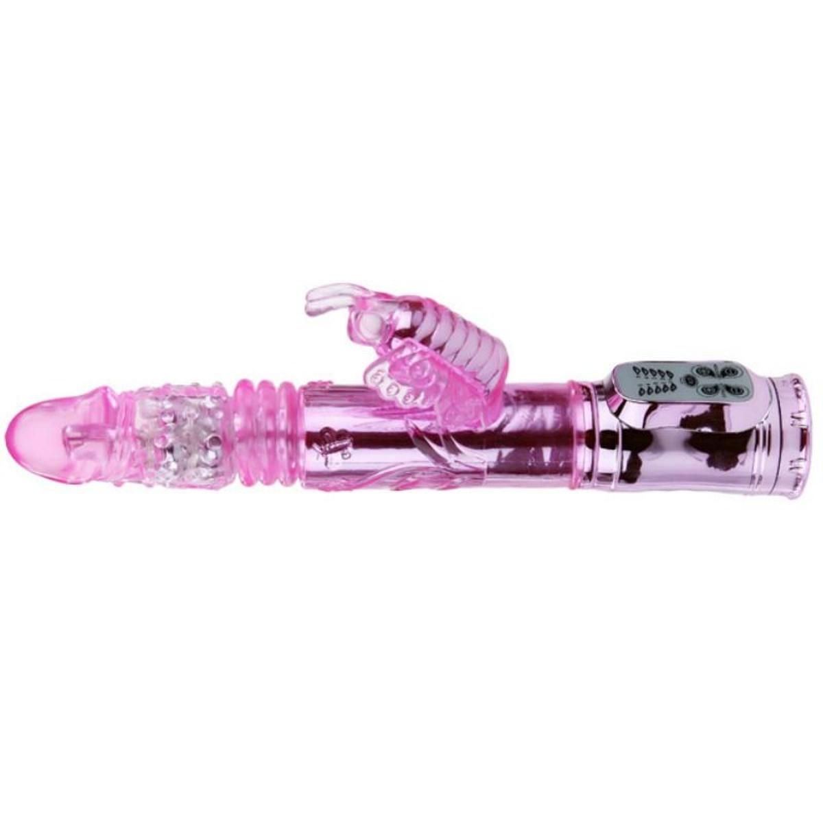 Rabbitivibrator Throbbing Butterfly zur G-Punkt-Stimulation | 5 Vibrationsmodi | Baile