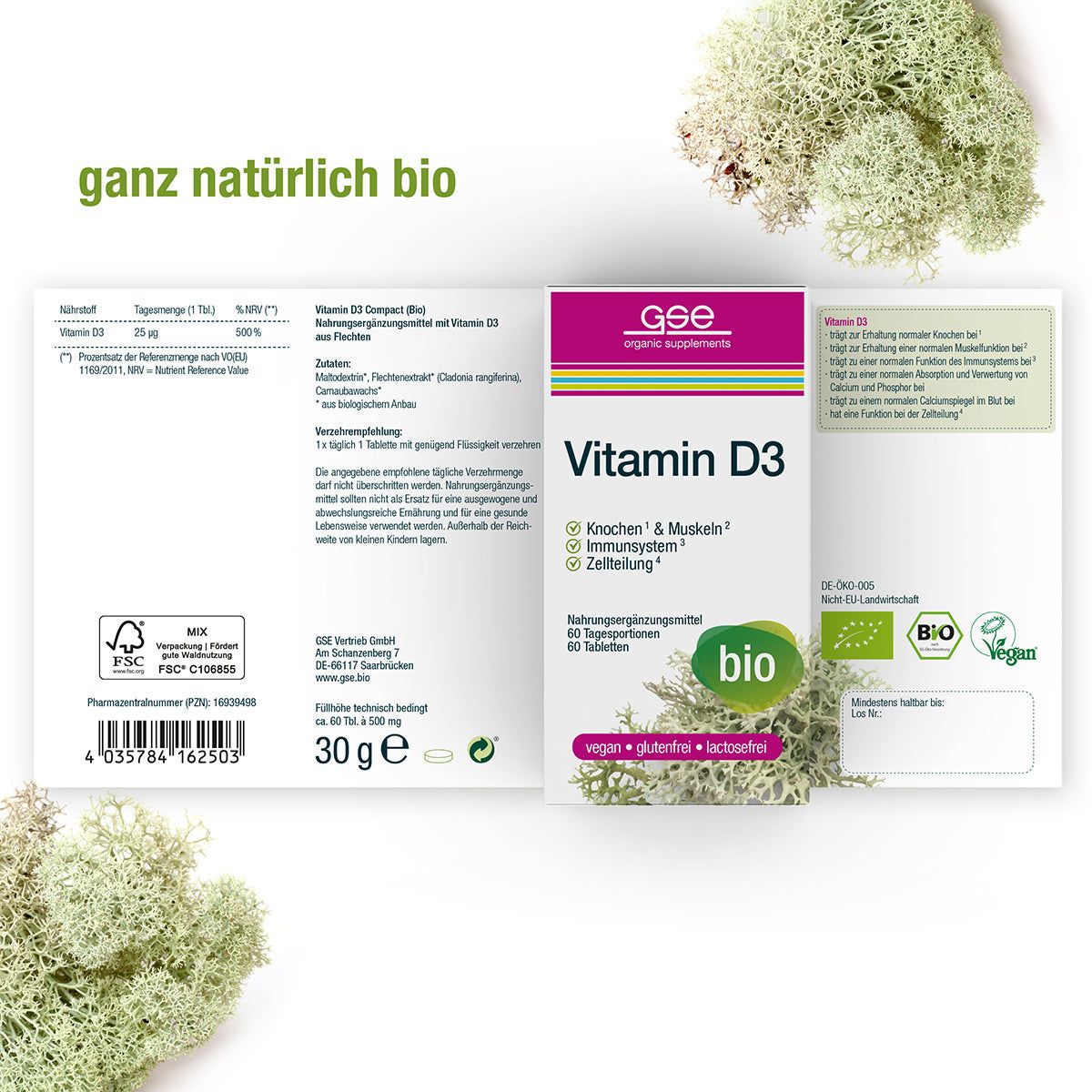 GSE Vitamin D3 Compact (Bio)
