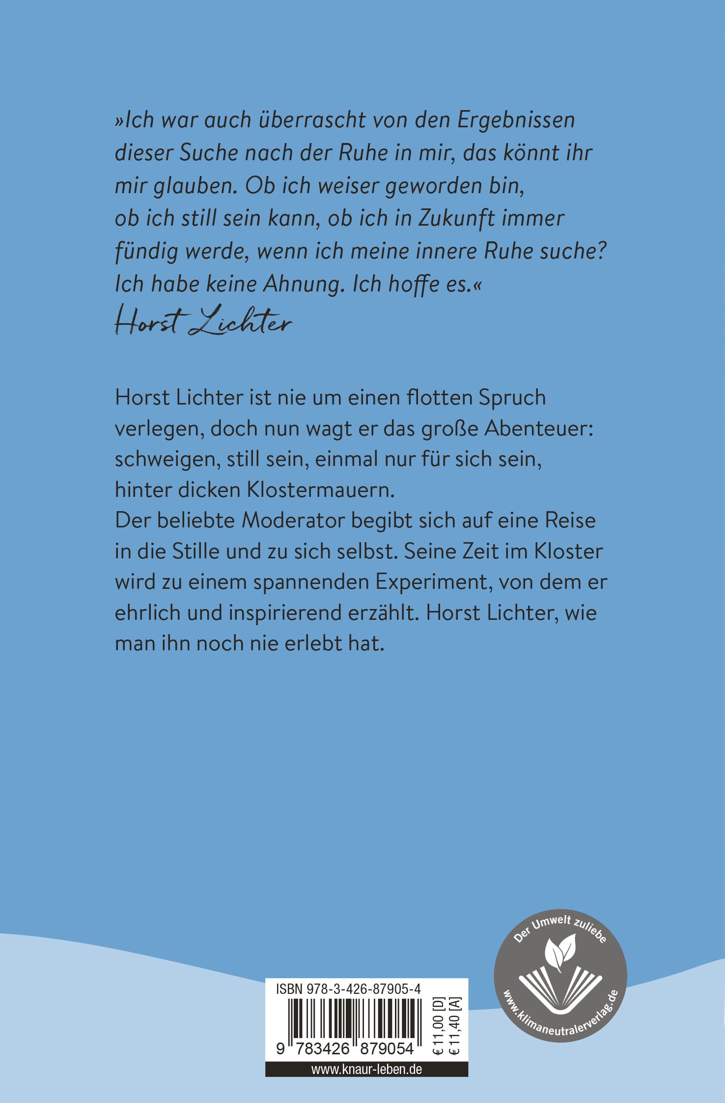 Ich bin dann mal still