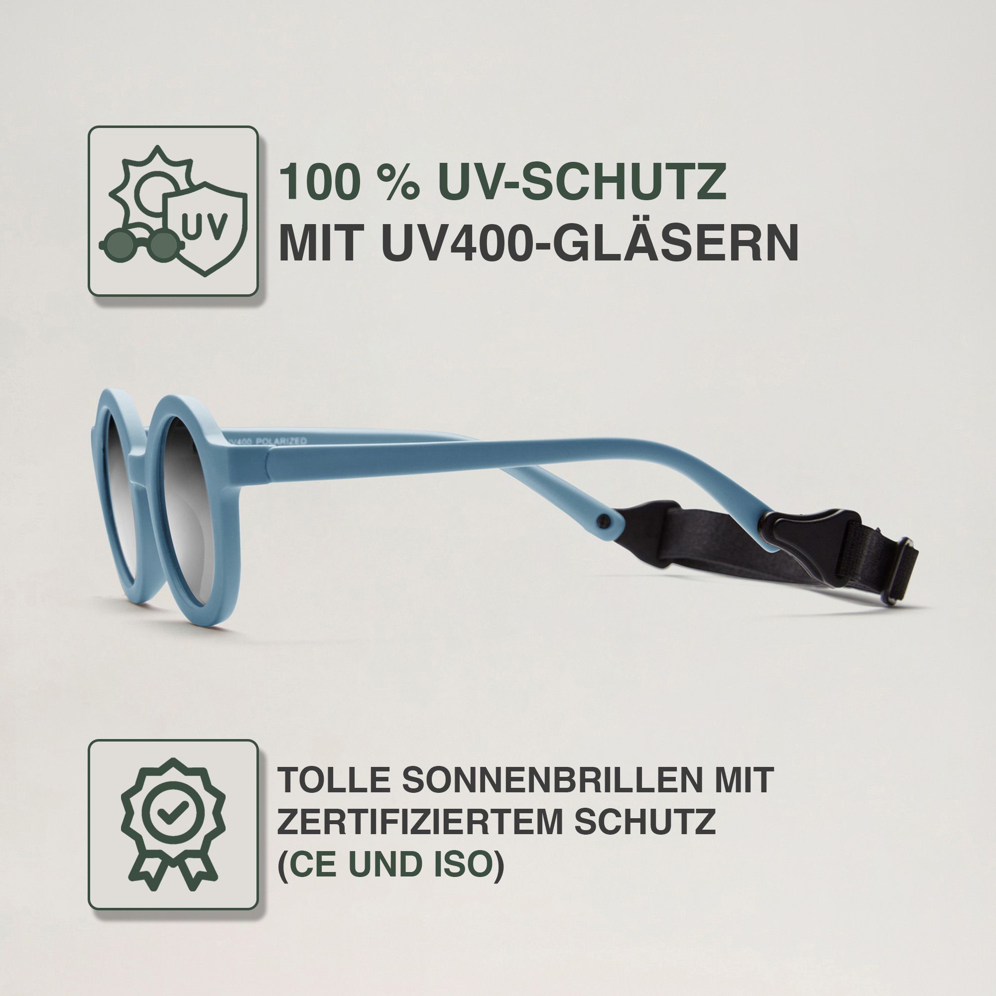 BabyMocs Biegsame Baby-Sonnenbrille