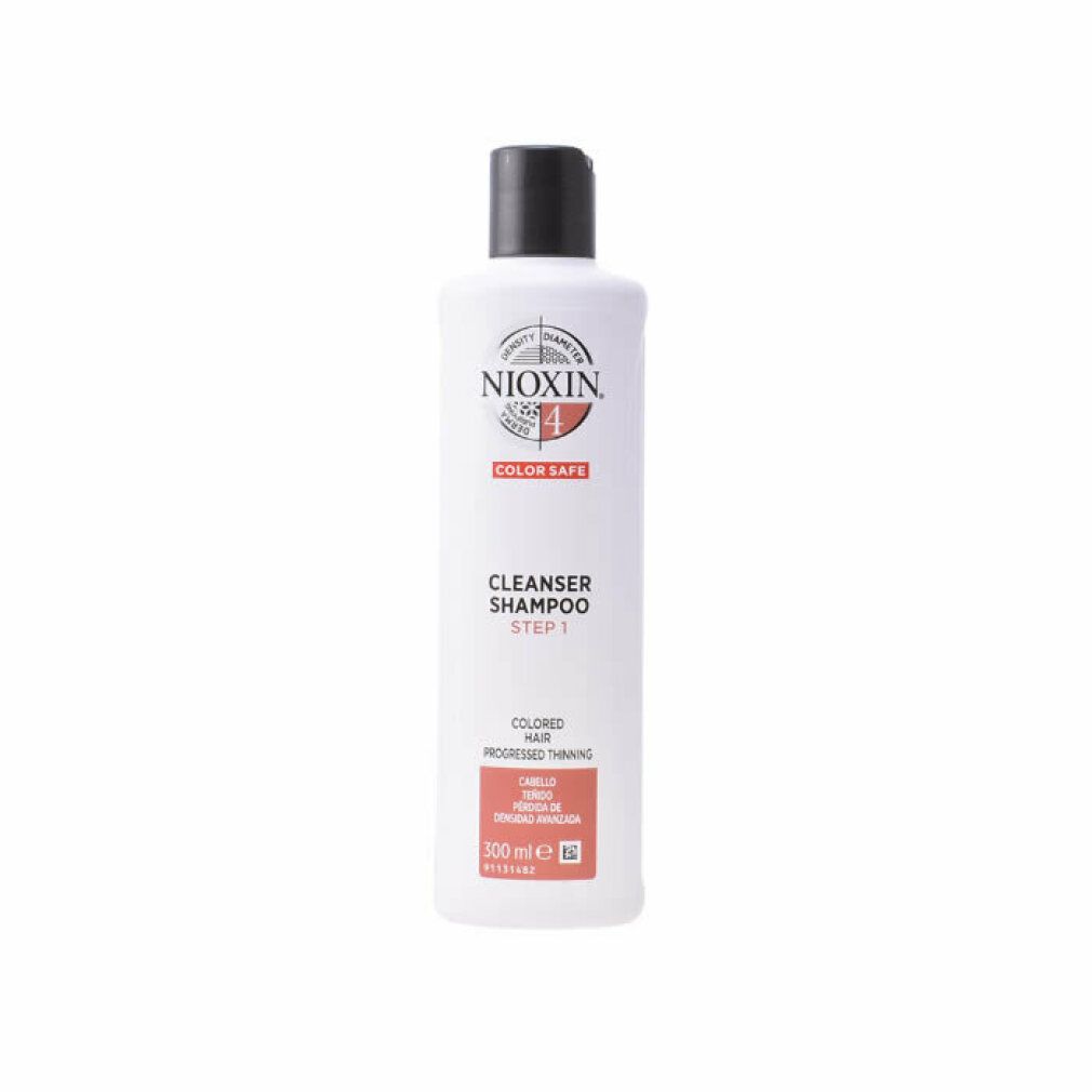 Nioxin System 4 Shampoo Colored Hair Volumizing Very Weak Fine Hair