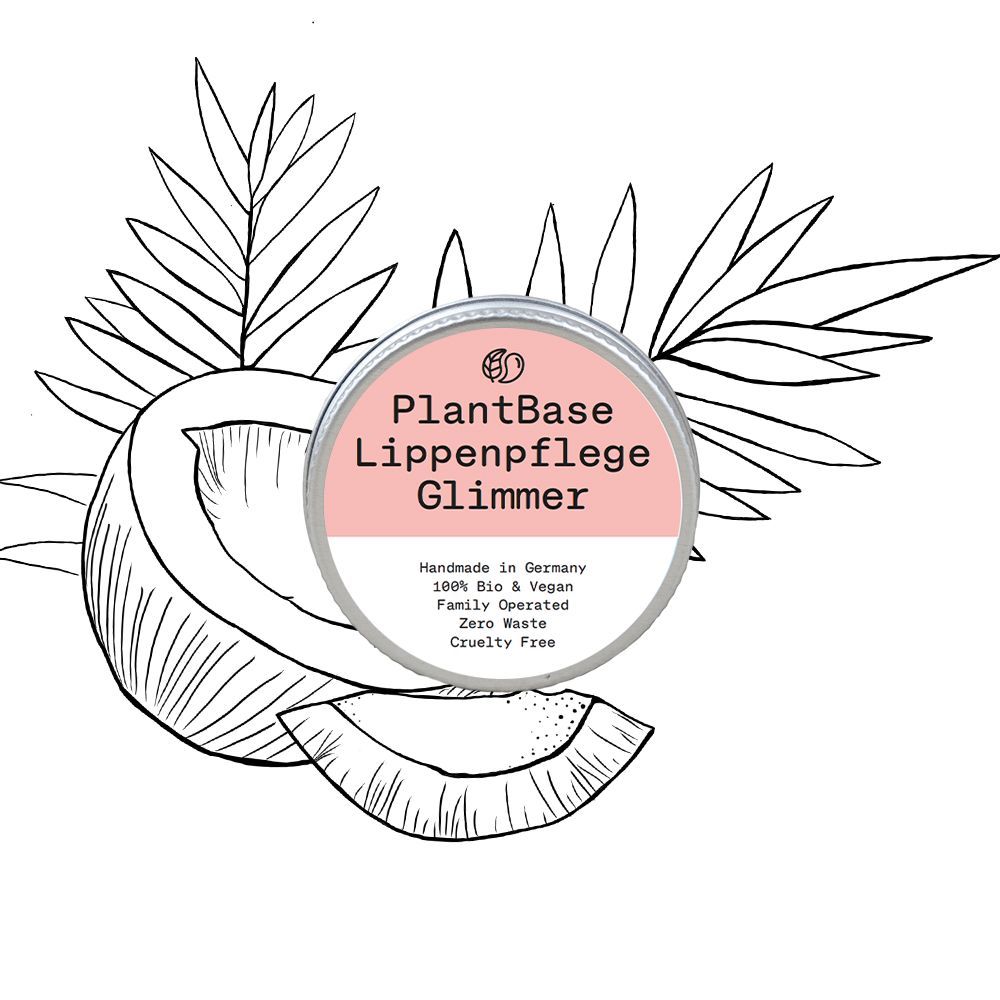 PlantBase Lippenpflege im Tiegel Glimmer