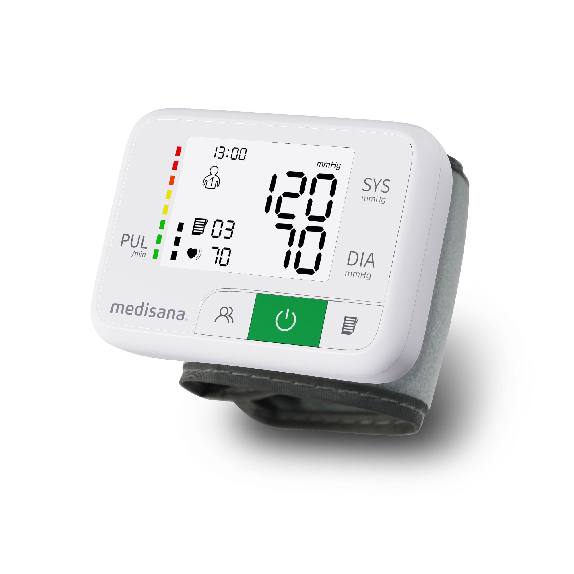 medisana BW 355 Misuratore di pressione da polso per pressione arteriosa e polso