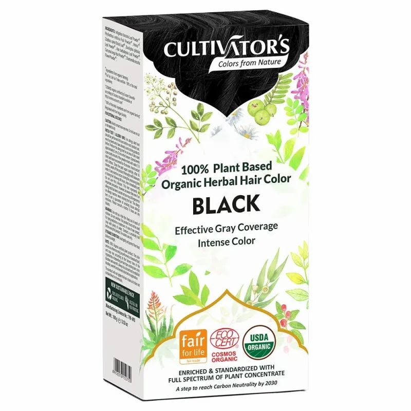 CULTIVATOR'S - Natürliche Pflanzenhaarfarbe Schwarz