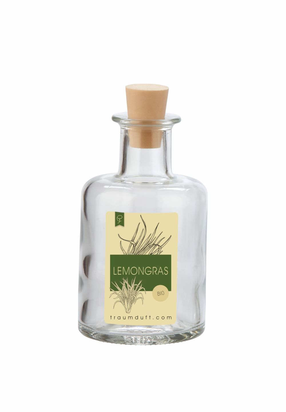 Traumduft Mikado Raumduftflakon Lemongras und Peddigrohr Stäben 180 ml