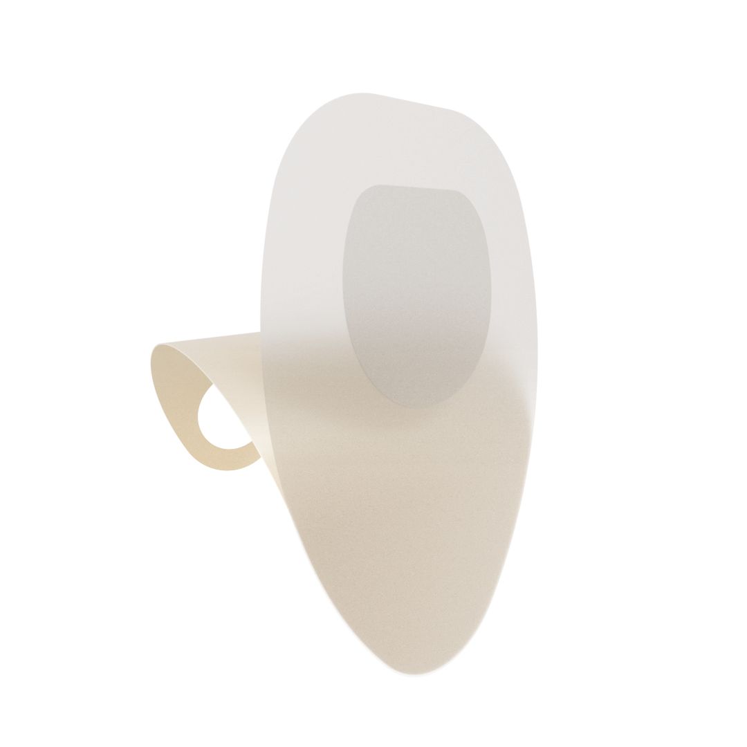 PAVAOO Harnwegspflaster, transparent und oval. Es hat eine Klebefläche und eine schützende Lasche.